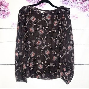 Rebecca Taylor | Claudine Silk Blend Top